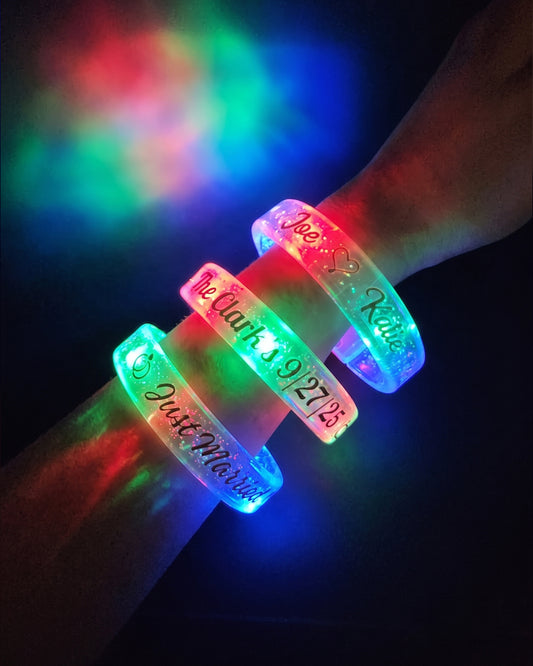 Custom LED Bracelets