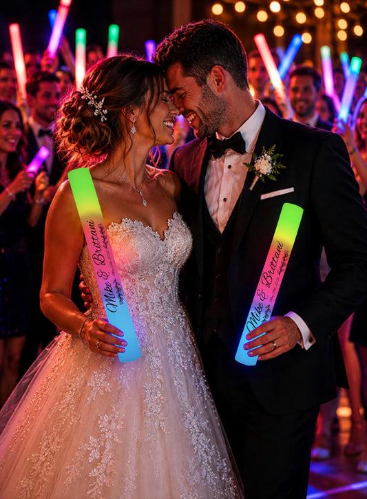 Custom LED Foam Sticks