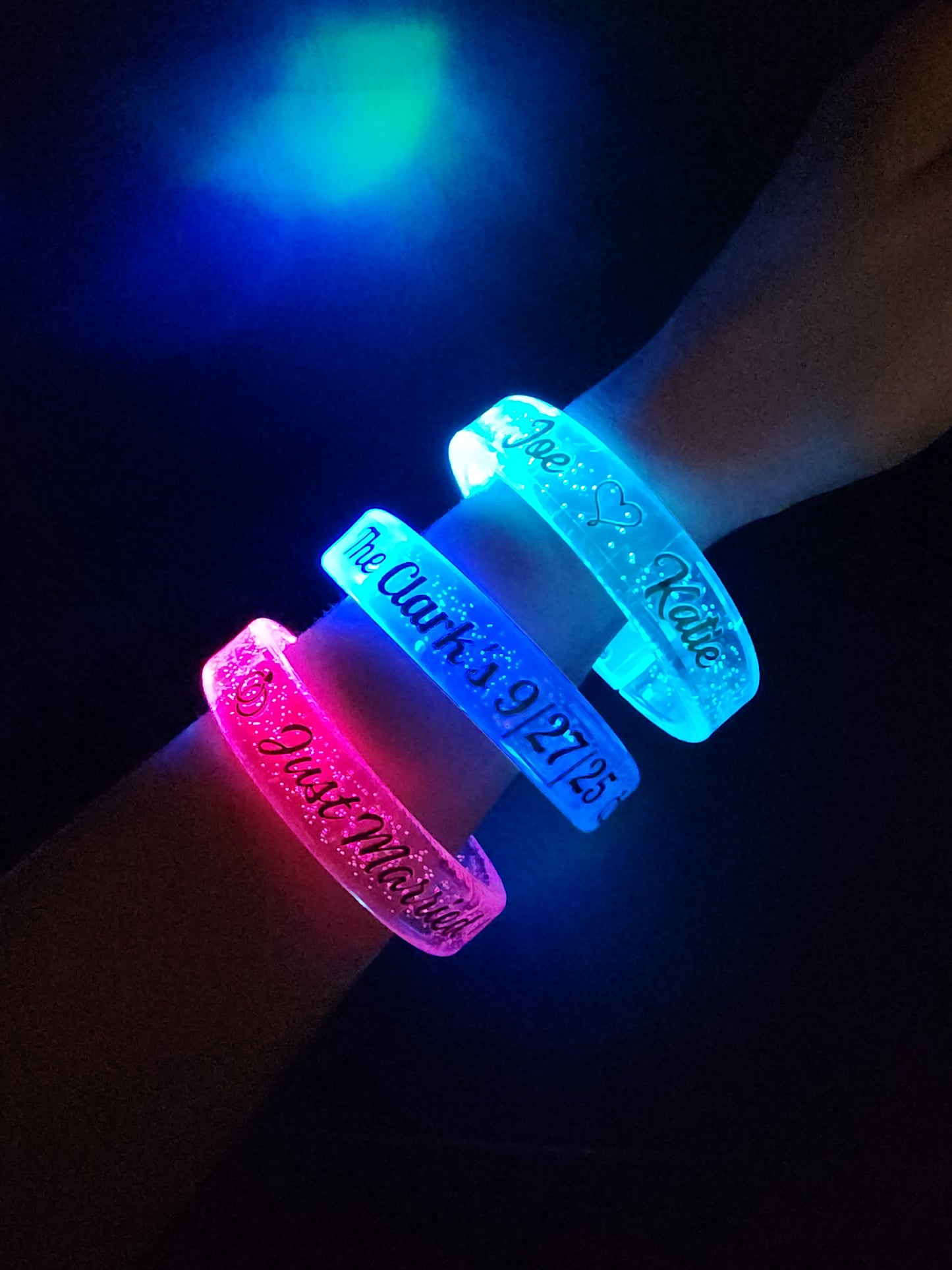 Custom LED Bracelets