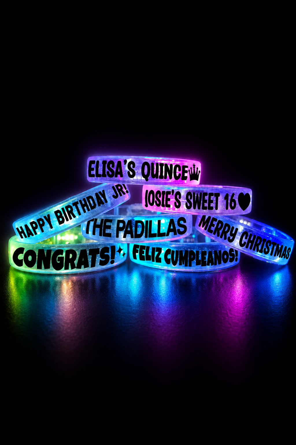 Custom LED Bracelets