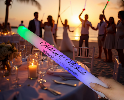 Custom LED Foam Sticks