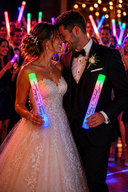 Custom LED Foam Sticks