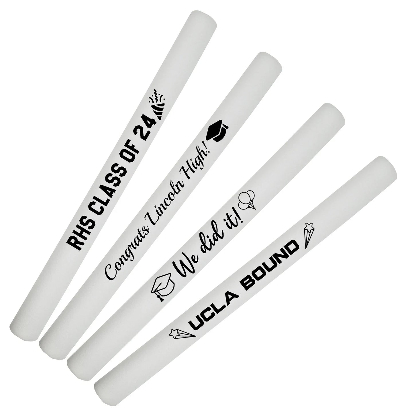 Custom School Events LED Foam Sticks
